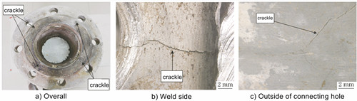 20221208014325 36414 - Causes of cracks on 00Cr17Ni14Mo2 steel flange